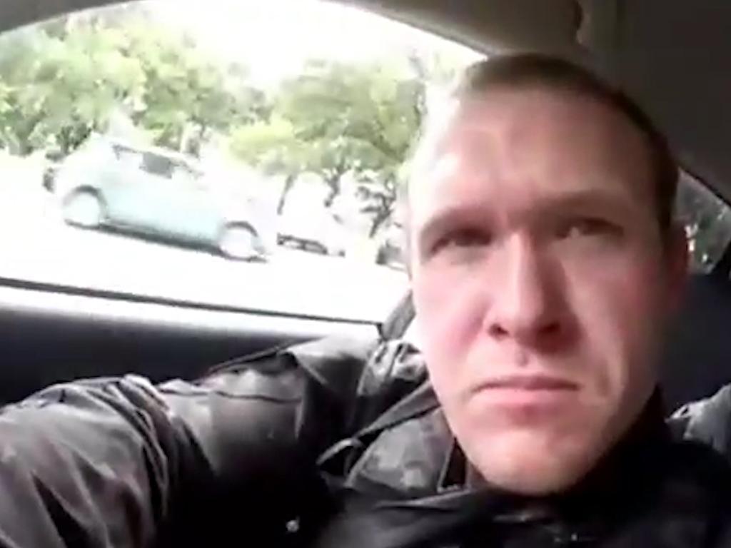 Accused mosque shooter Brenton Tarrant livestreamed his terror attack. Picture: AP