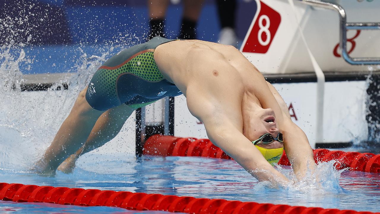 Isaac Cooper in action at the Tokyo Olympics. Picture: Alex Coppel.