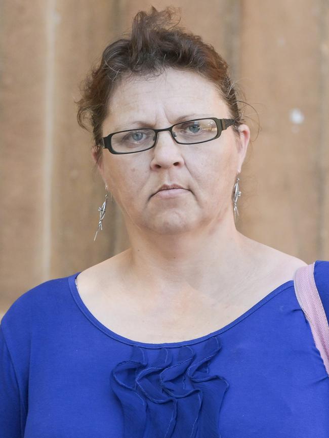 Sylvia Gileff leaves the Adelaide Magistrates Court after an earlier appearance. Picture: NCA NewsWire/Brenton Edwards