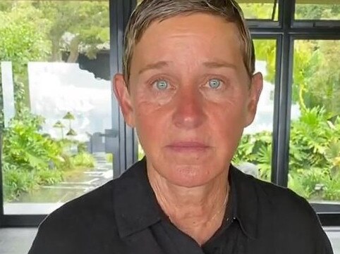 An emotional Ellen DeGeneres. Picture: Instagram