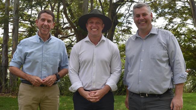 Premier Steven Miles, Deputy Premier Cameron Dick and Police Minister Mark Ryan were all in Rockhampton on Wednesday as part of the community cabinet coming to the region.