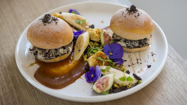 Oreo doughnut sliders from Left Field. Picture: Eugene Hyland