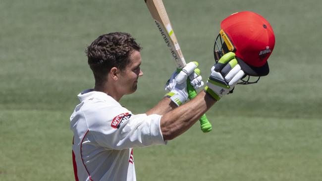 Alex Carey is no mug with the bat... Picture: AAP