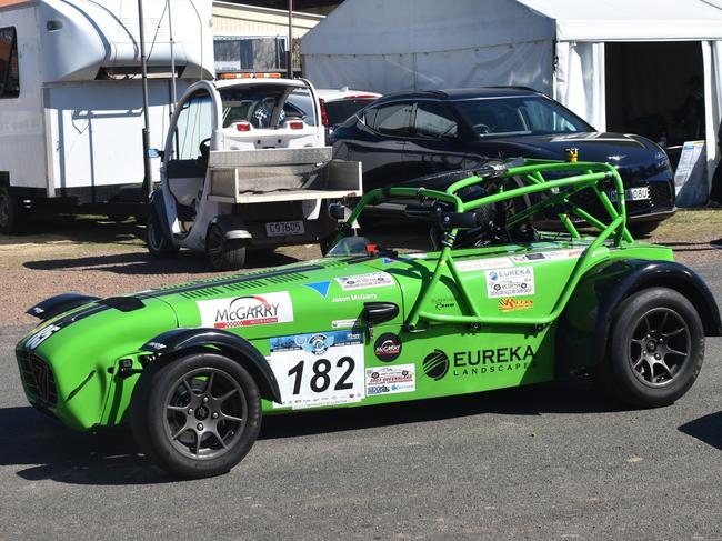 Plenty of unique and bright cars were on display at the Leyburn Sprints, August 17, 2024. (Photo: NRM)