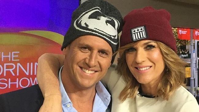 Larry Emdur and Kylie Gillies showed their support this morning as well.