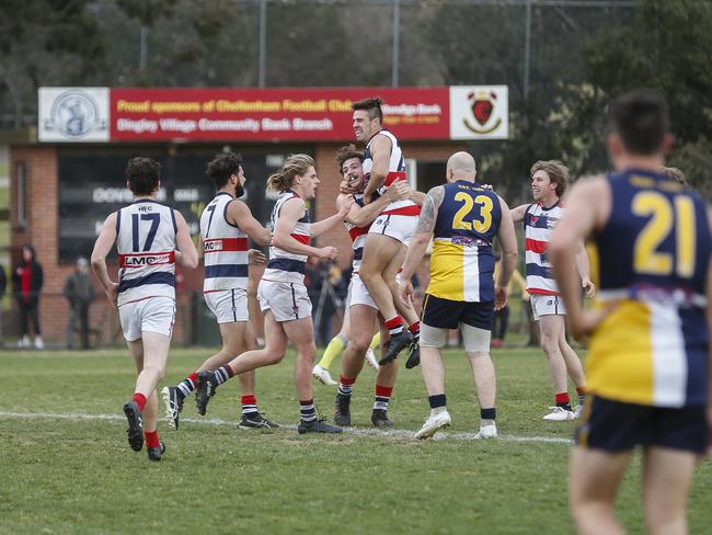 Southern FNL: Div 2 grand final. Doveton Eagles v Highett. Played at Jack Barker Oval. Picture: Valeriu Campan