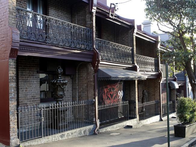 Brothel Tiffany&#39;s at 99 Albion Street, Surry Hills in Sydney.