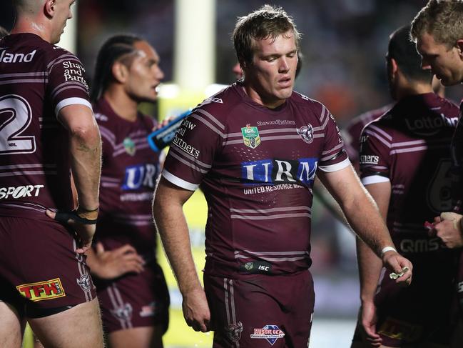 Manly workhorse Jake Trbojevic. Picture: Brett Costello