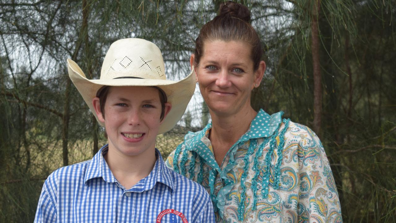 Cooper McConnell and Jaime-Lee Penrose. Picture: Aden Stokes