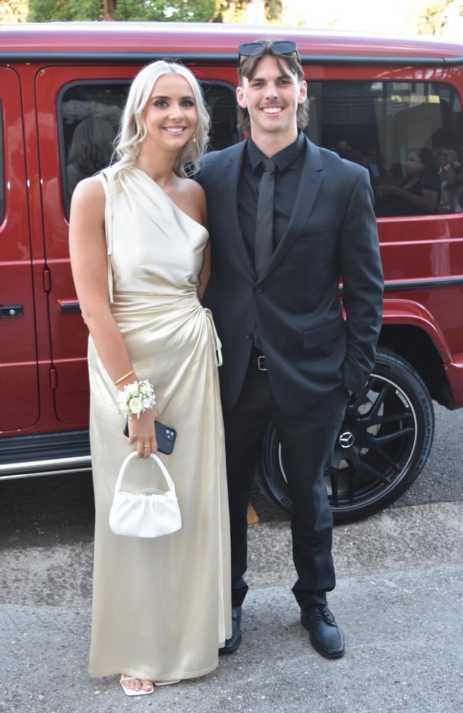 Hannah Twigg and Flynn Smeaton at the Sunshine Coast Grammar School formal on November 17. Picture: Sam Turner