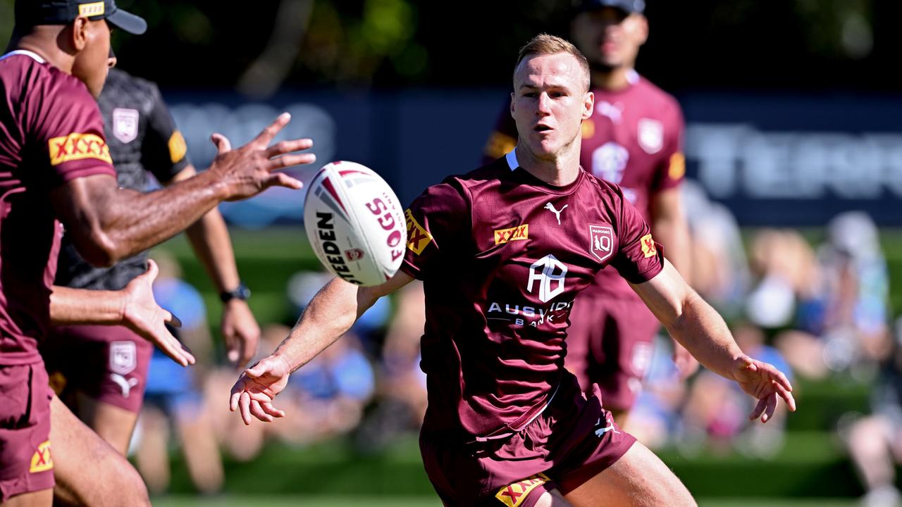 Maroons skipper Daly Cherry-Evans is one of Manly’s three Origin representatives of the past five years. Picture: Bradley Kanaris/Getty Images