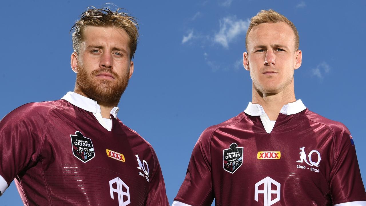 Origin stars Cameron Munster and Daly Cherry-Evans awere both overlooked by the Broncos. Picture: Scott Davis/QRL