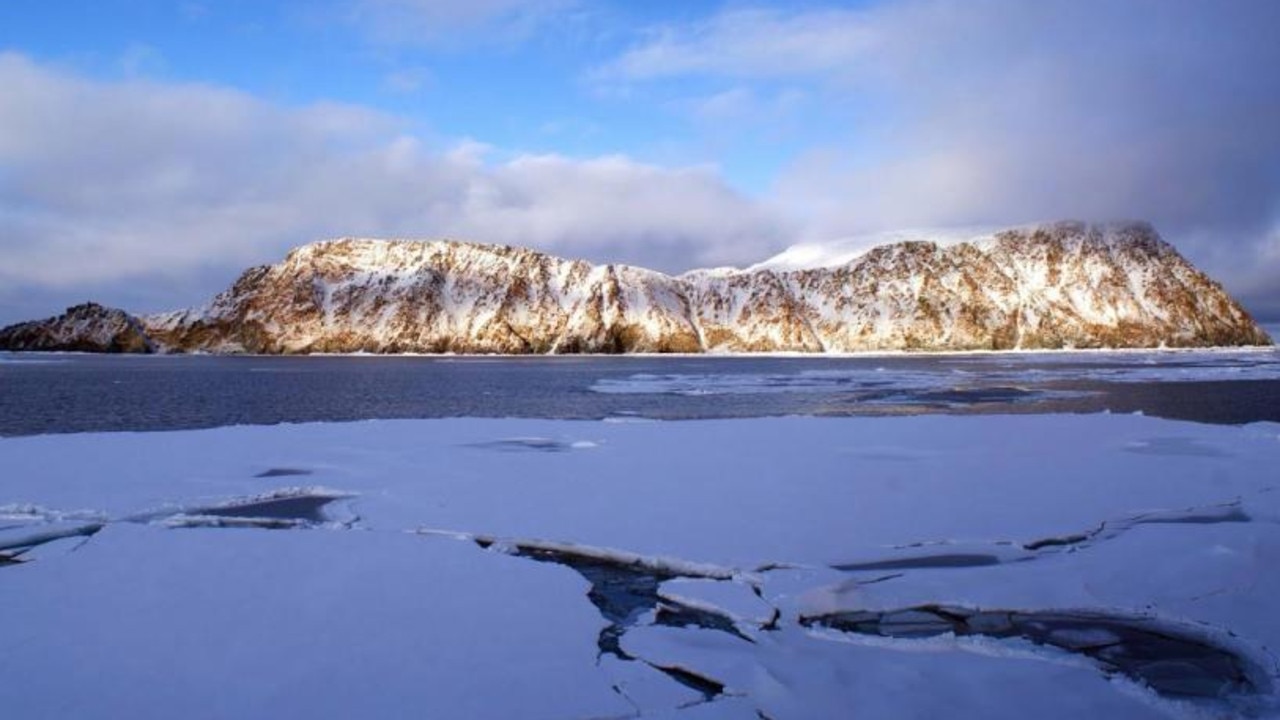 Jeanette Island is an icy landmass that covers an area of just 0.5 square kilometres.