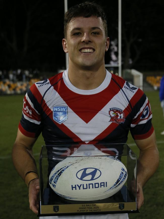 Toby Rodwell was named player of the match in SG Ball. Picture: Warren Gannon Photography