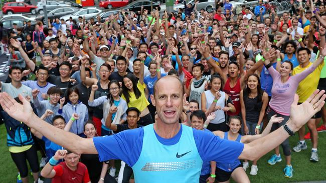 Steve Moneghetti wants to get participants “running fit”. Picture: Mark Stewart