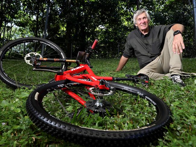 World Trail director Glen Jacobs, who designed the Blue Derby and St Helens trails. Picture: MARC MCCORMACK