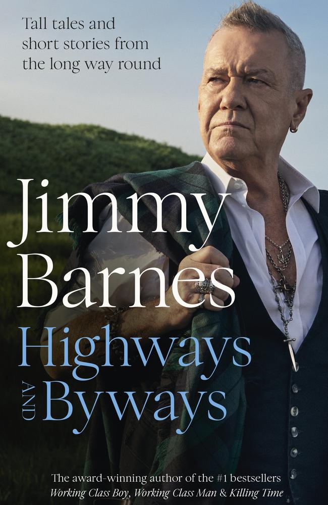 Jimmy Barnes Highways and Byways book cover.