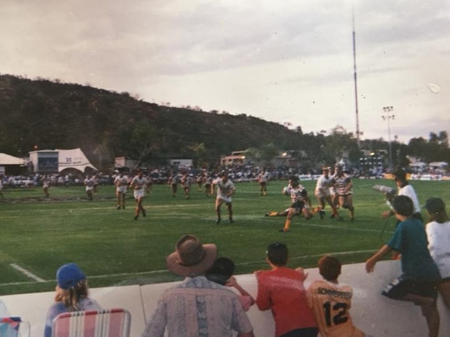 Illawarra Steelers vs Brisbane Broncos at Anzac Oval circa 1994. Picture: Aaron Blacker