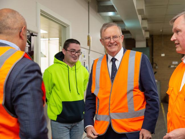 Leader of the Australian Labor Party, Anthony Albanese, has suffered a three-point drop in satisfaction according to the latest Newspoll. Picture: NCA NewsWire / Sarah Matray