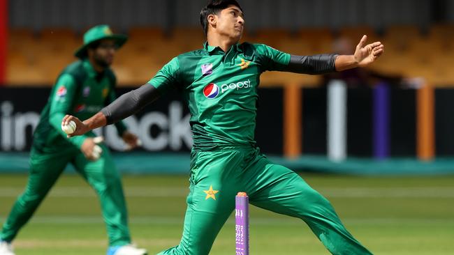 Mohammad Hasnain is turning heads with his extreme pace.