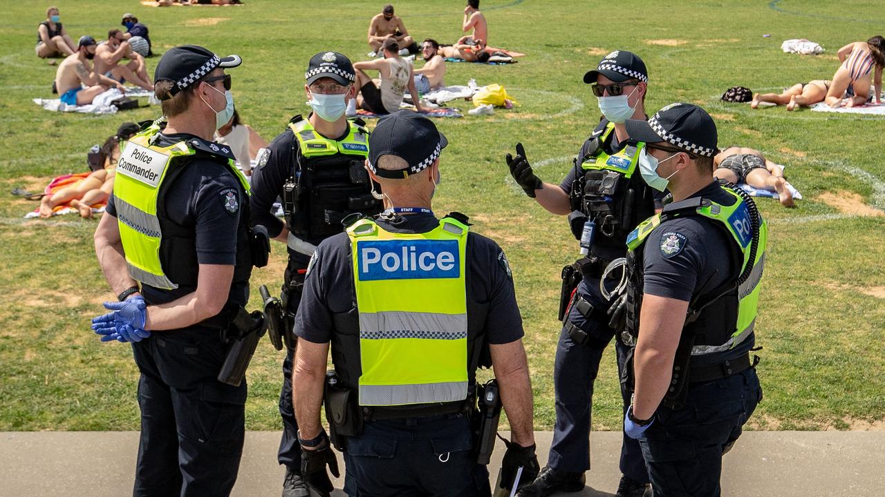 Victoria’s state of disaster has been extended again. Picture: Darrian Traynor/Getty Images