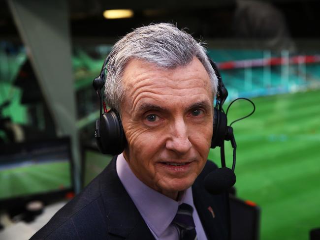 Bruce McAvaney before an AFL match at the SCG. Picture: Phil Hillyard