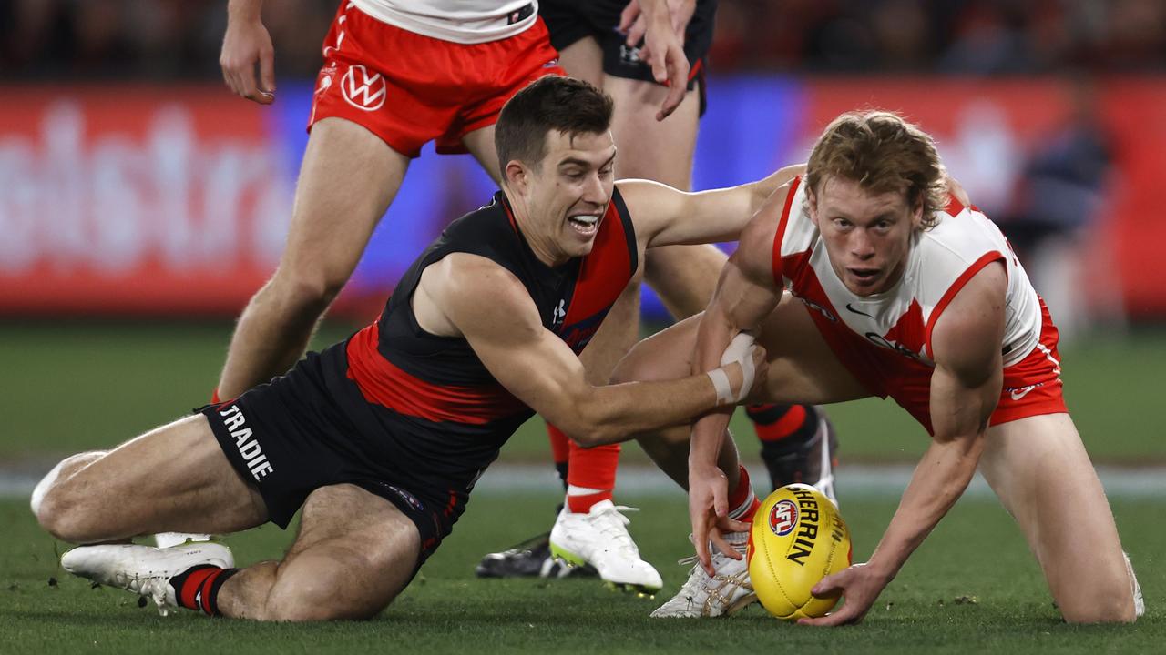 Callum Mills has some serious scalps as a tagger this season. Picture: Darrian Traynor/AFL Photos/via Getty Images