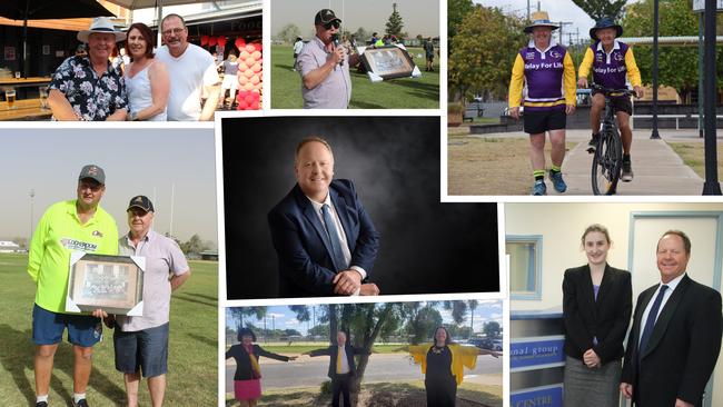 NEW MAYOR: The many faces of newly appoint Mayor of the South Burnett Regional Council Brett Otto. Photo: Files