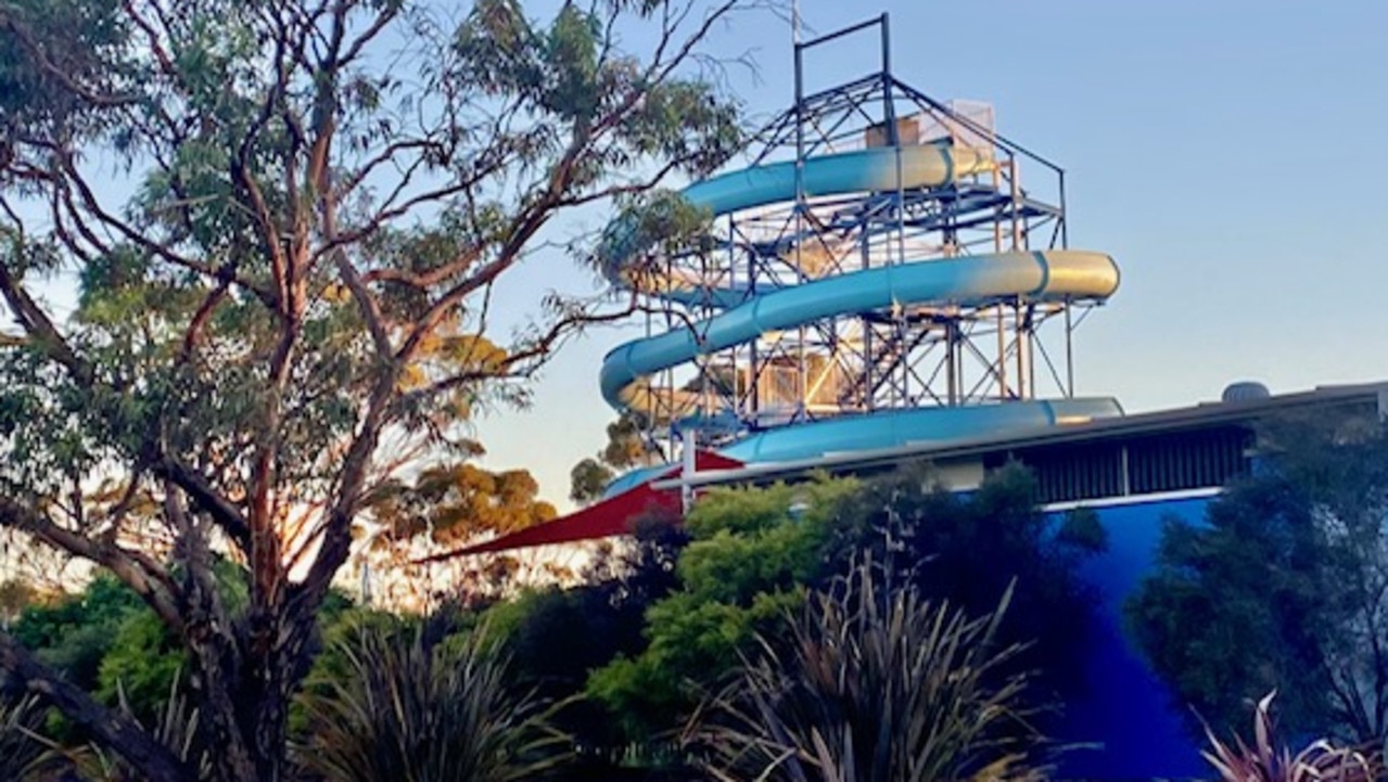 The water slide at the Kulin Aquatic Centre is open during the warmest five months of the year. Picture: Supplied