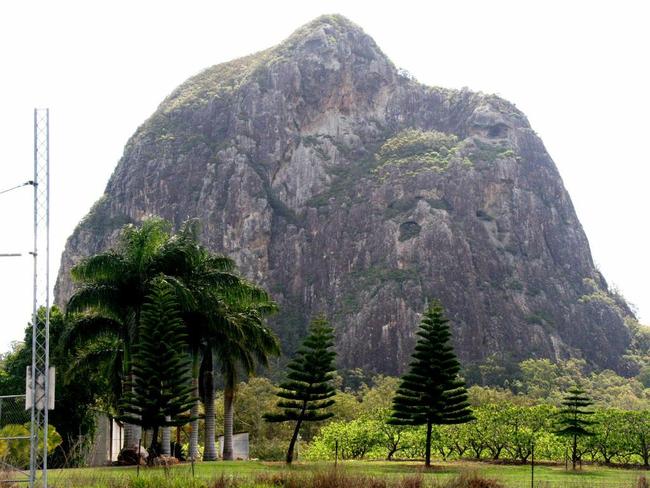 Mt Tibrogargan is said to be the father of the Glass House Mountains, according to indigenous Australians.