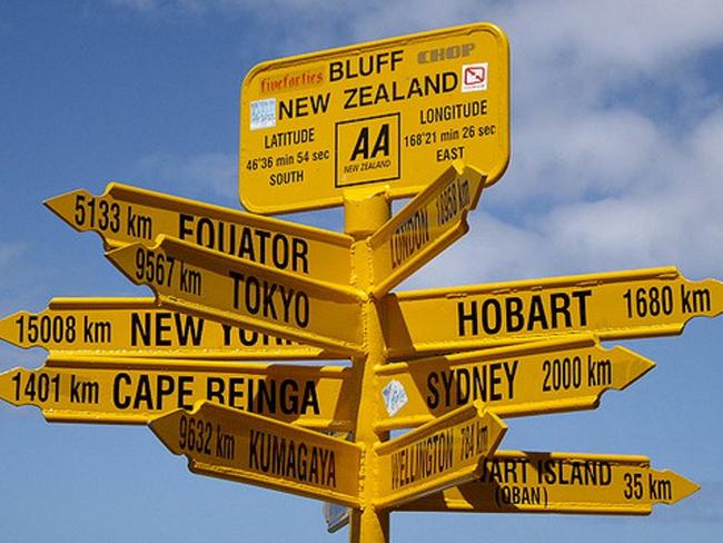 Not that lots of people using this exact sign to navigate their way from New Zealand to Japan, but still. Picture: CK Hartman