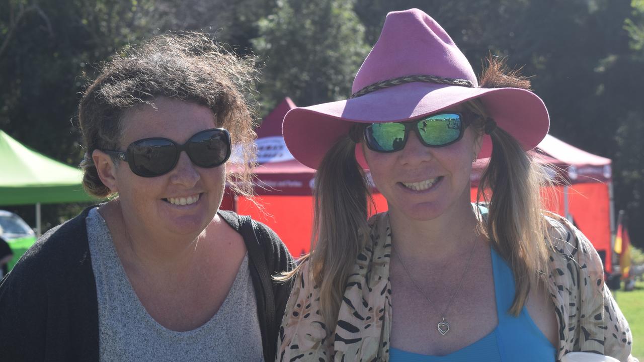 Mary River Festival at Kandanga, July 17, 2021: Katie Scott and Vanessa Lenz. Pictures: Josh Preston