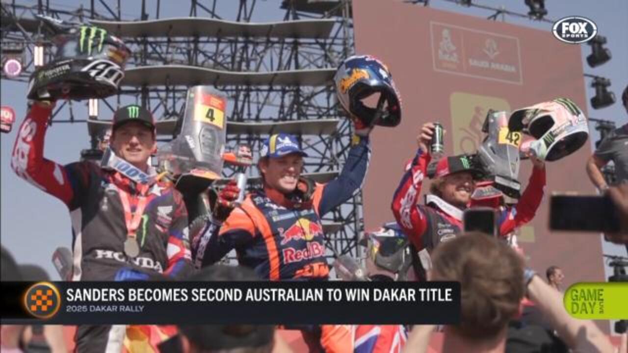 Sanders dominates Dakar rally