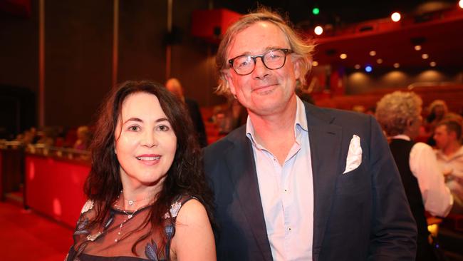 Sally Browning and Paul Wig at the Screen Forever SPA Awards at The Star Gold Coast for Gold Coast at Large. Picture, Portia Large.