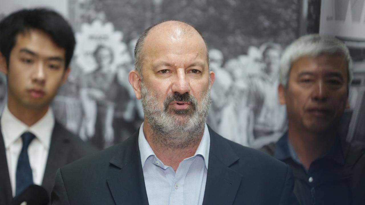 Unions NSW Secretary Mark Morey said workers were resorting to measures like working through lunch breaks and putting in more hours at the weekend - something affecting their physical and mental wellbeing. Picture: NewsWire / Christian Gilles