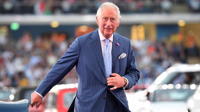 Prince Charles at the opening ceremony of the Commonwealth Games, at the Alexander Stadium in Birmingham. Picture: AFP