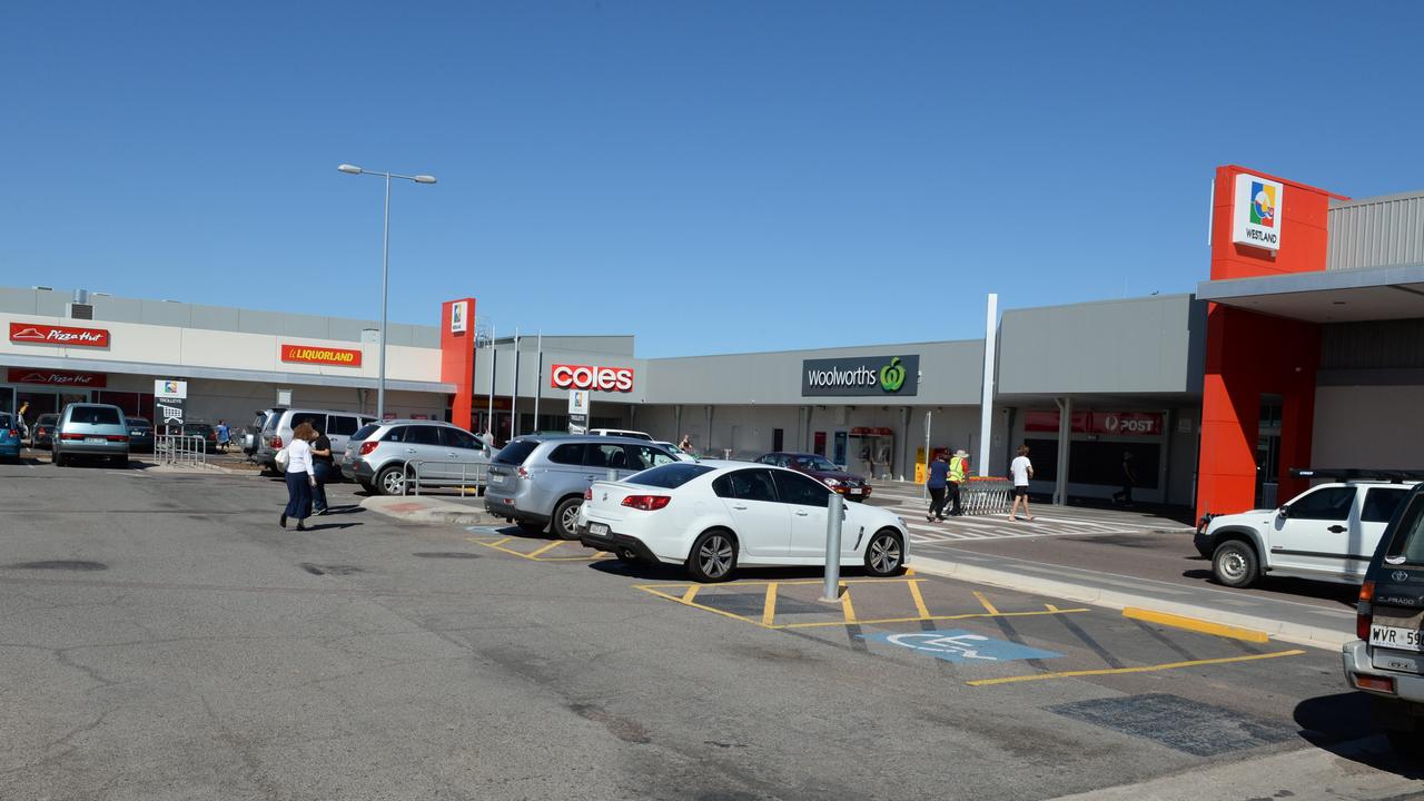 Westland Shopping Centre Whyalla. Picture Campbell Brodie.