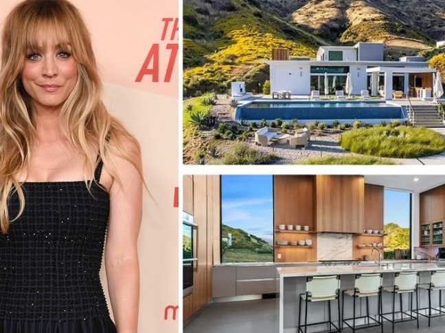 Out With a Bang: Kaley Cuoco Hopes Flip Mansion. Picture: Realtor.com