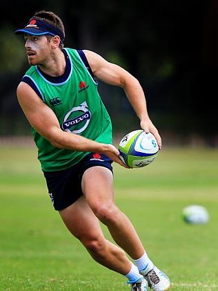 Bernard Foley during a Waratahs training session. Picture: Mark Evans