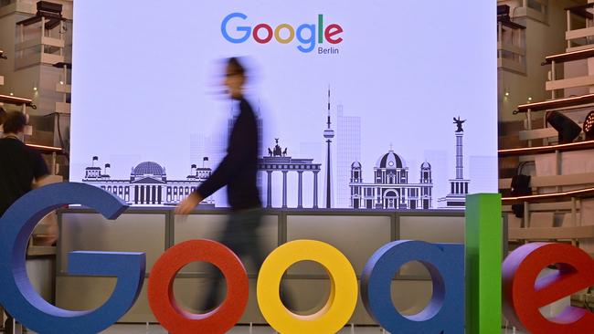 The ACCC’s legal action follows moves against Google last year over the alleged misuse of users’ location data. Picture: AFP