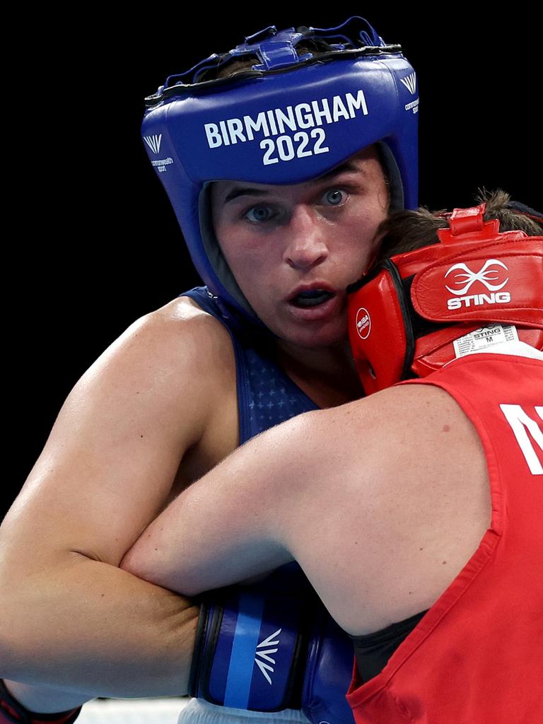 Caitlin Parker at the Birmingham 2022 Commonwealth Games.