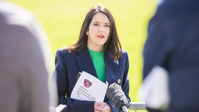 Sports Minister Jane Howlett. Picture: RICHARD JUPE