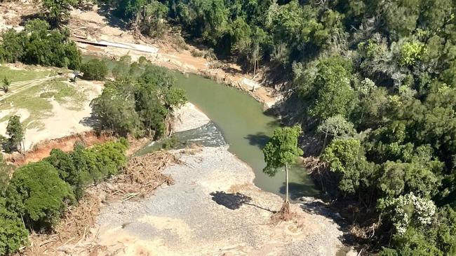 Causeway, culverts and bridges have all been damaged along Cape Tribulation Road and on the Bloomfield Track during the recent floods.