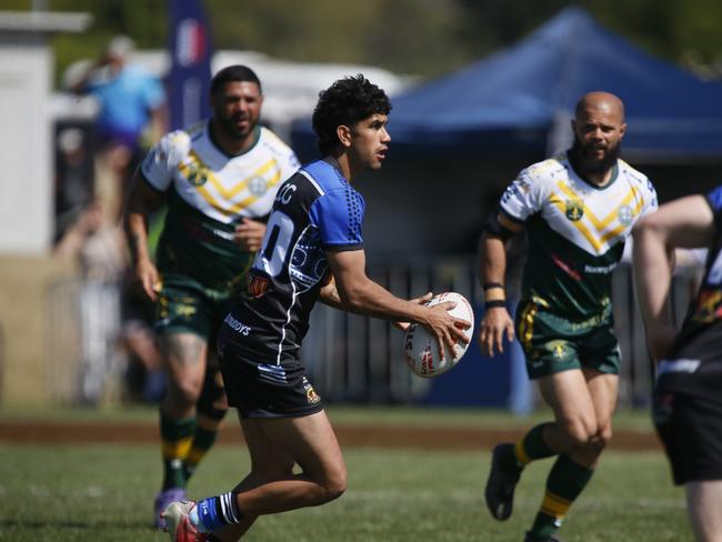 Koori Knockout - Day 4 Mens Semi Final Bourke Warriors v Nanima Common Connection Monday, 7 October 2024 Hereford St, Bathurst NSW 2795, Australia, Picture Warren Gannon Photography