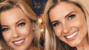 Former best friends Ellie Aitken and Hollie Nasser have had a major falling out. Picture: Instagram