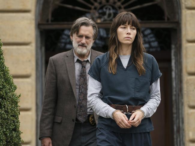 Jessica Biel is nominated for her role as Cora Tannetti in Netflix thriller, The Sinner. Picture: Peter Kramer/USA Network