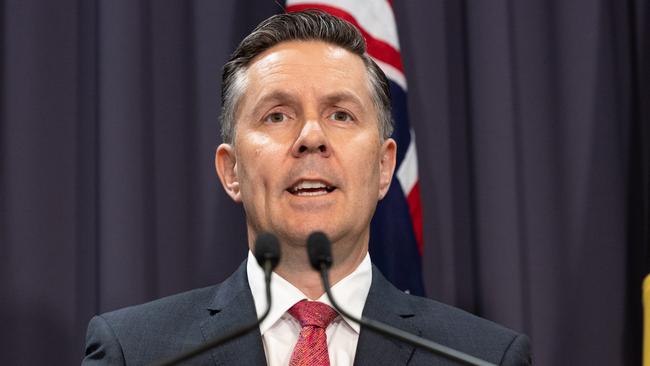 Mark Butler will make the pre-budget announcement in Canberra on Wednesday. Picture: NCA NewsWire / Gary Ramage