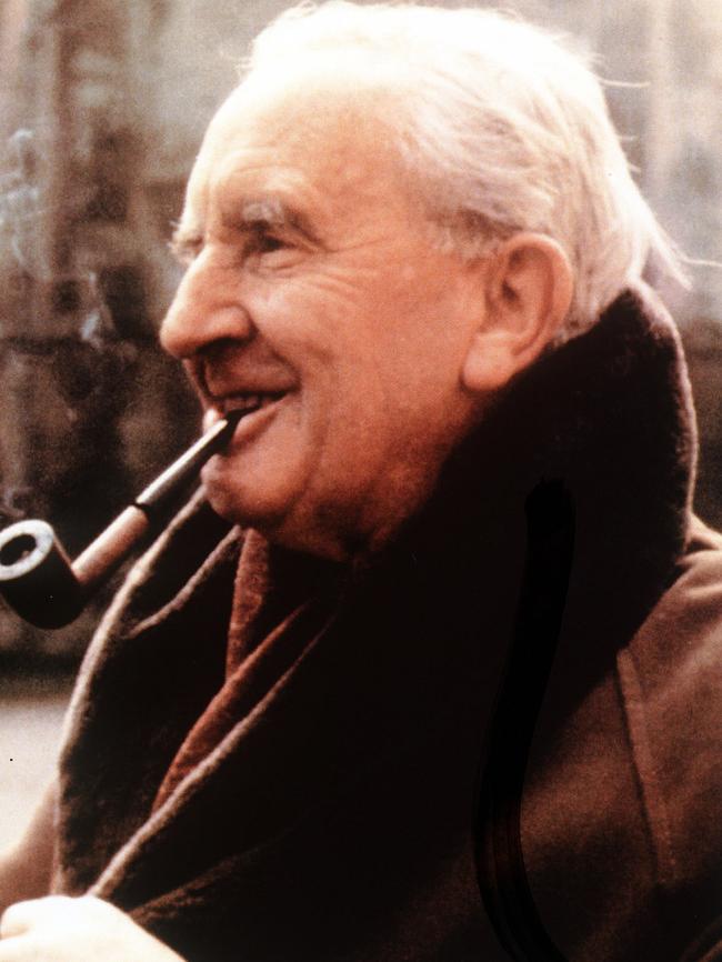 One of the world’s most loved authors, J.R.R Tolkien (1892-1973).