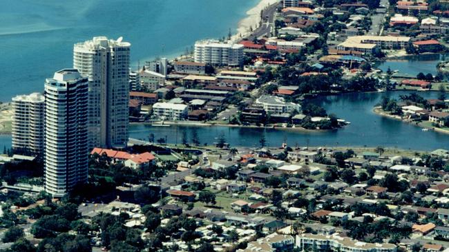 Biggera Waters in the 1980s.