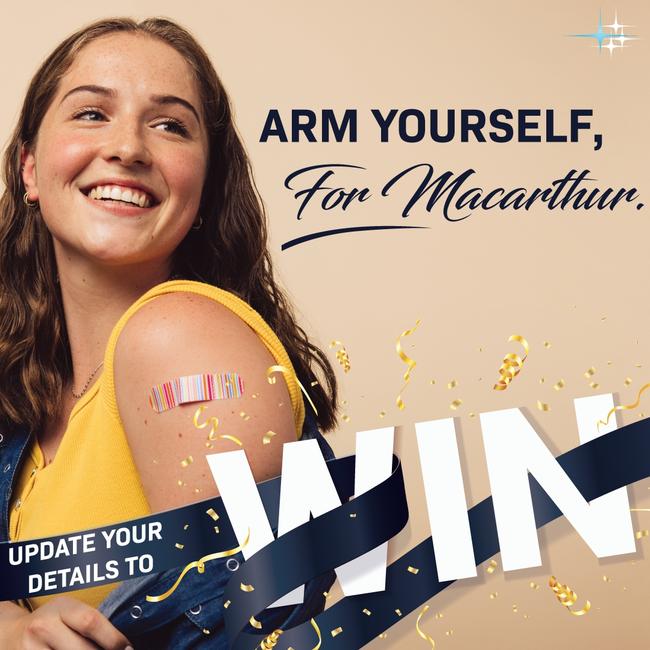 Wests Group Macarthur on Monday launched “Arm Yourself, For Macarthur”, encouraging members to upload their vaccination status to win prizes including $500 worth of meat trays and $1000 in cash each week.